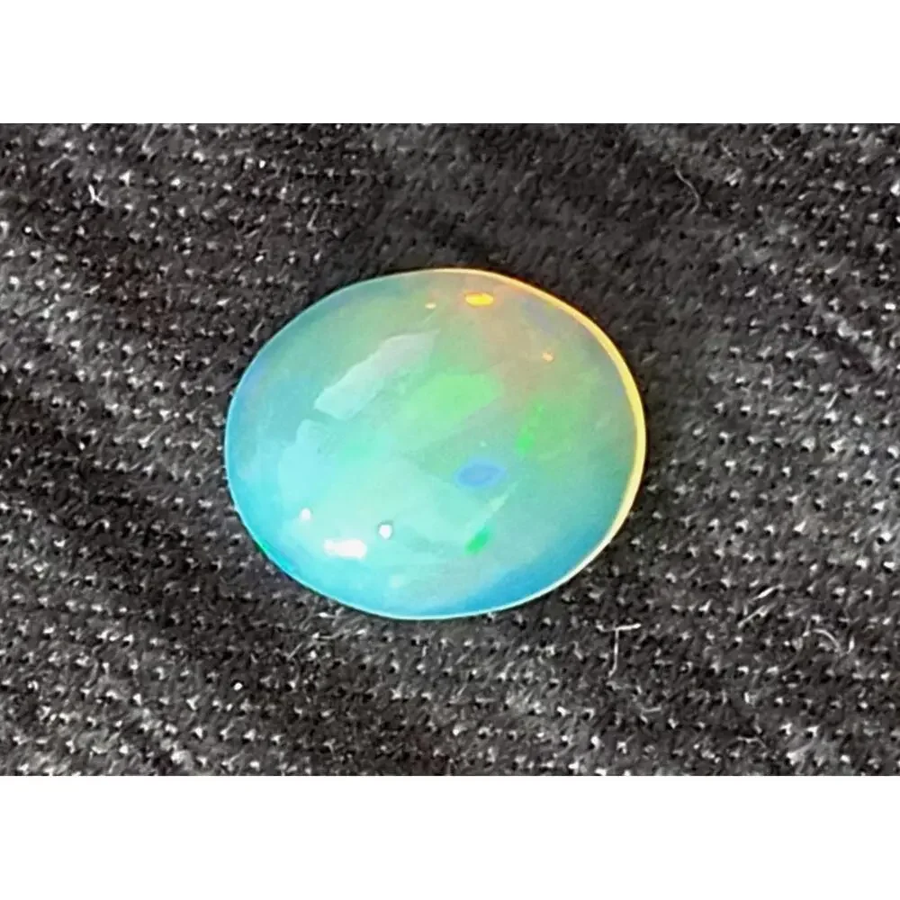 Certified Natural‎ Opal 1.44cts Cabochon Fire Brilliant Color